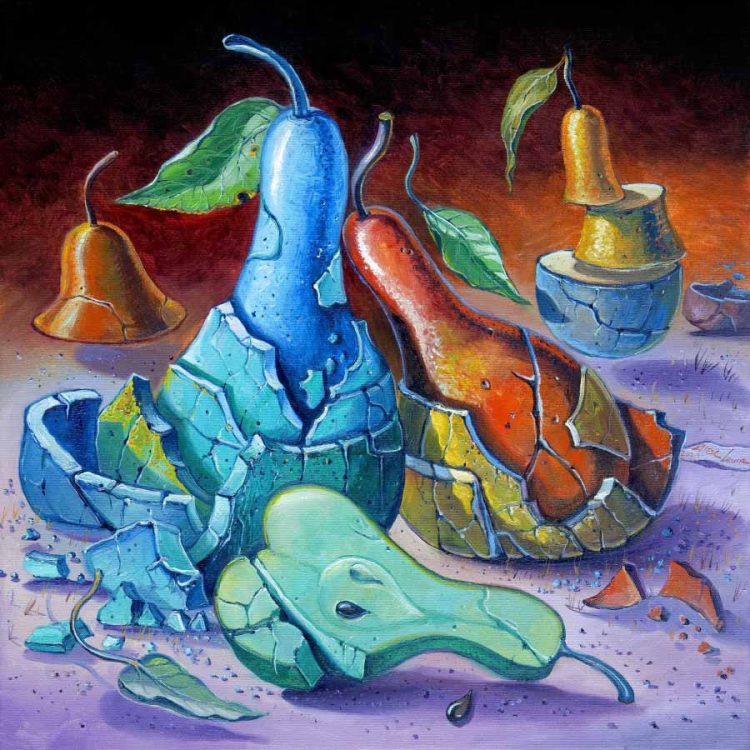 surrealism painting alex levin