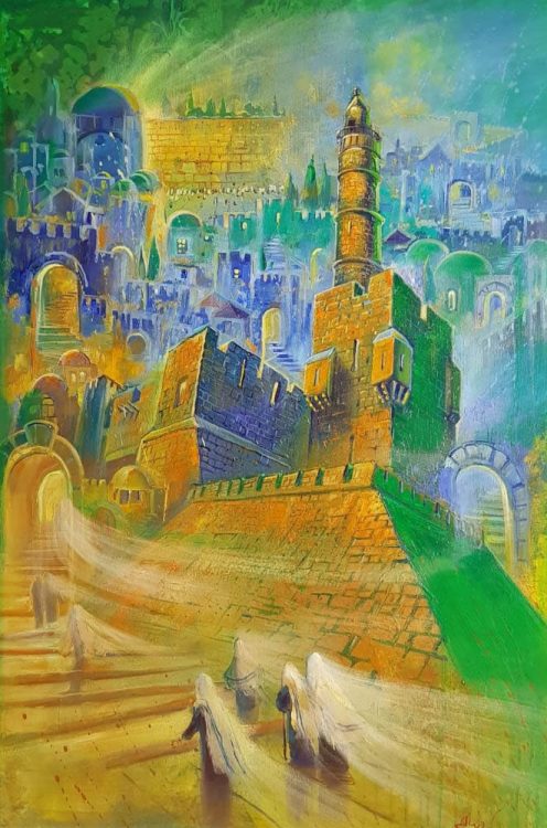 Contemporary Jerusalem Painting