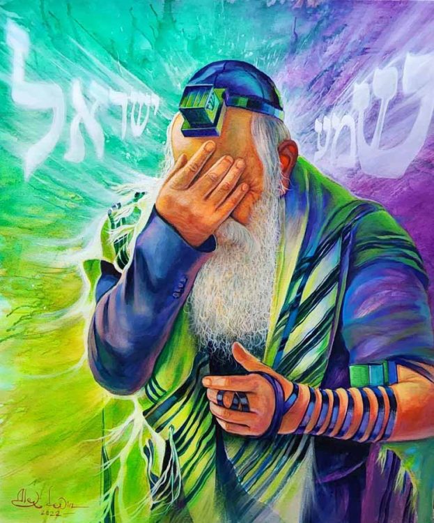 jewish man praying