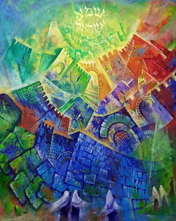modern jerusalem painting