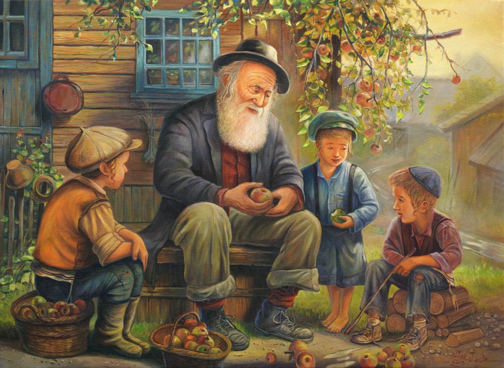 ציור שטעטל
