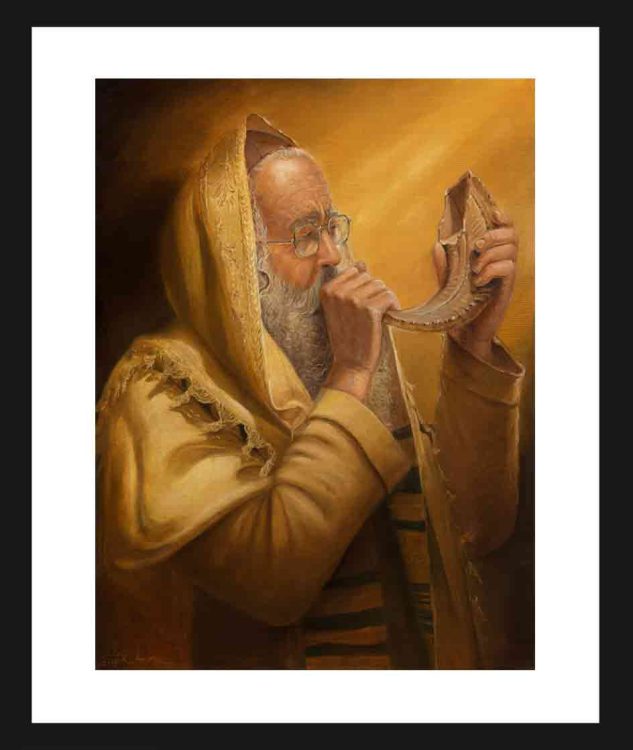 shofar painting