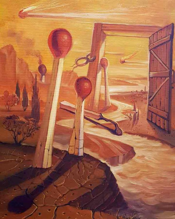 Surrealistic painting