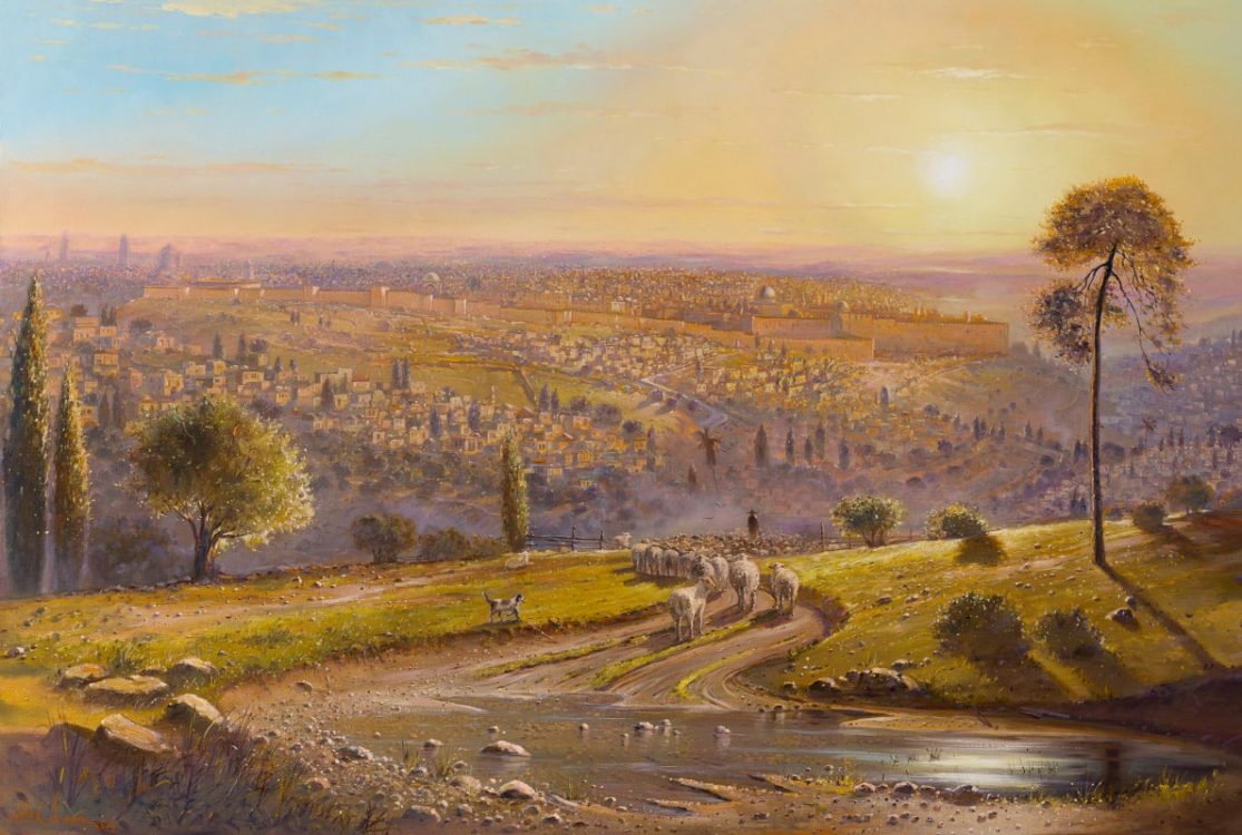 Jerusalem painting