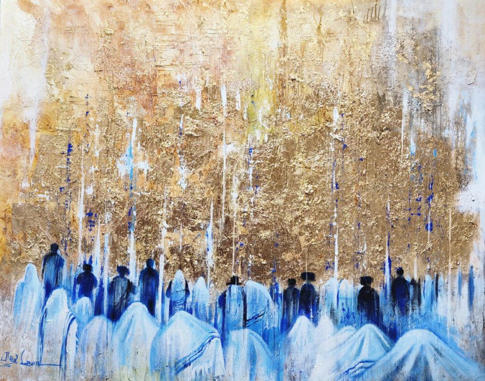 abstract jerusalem painting