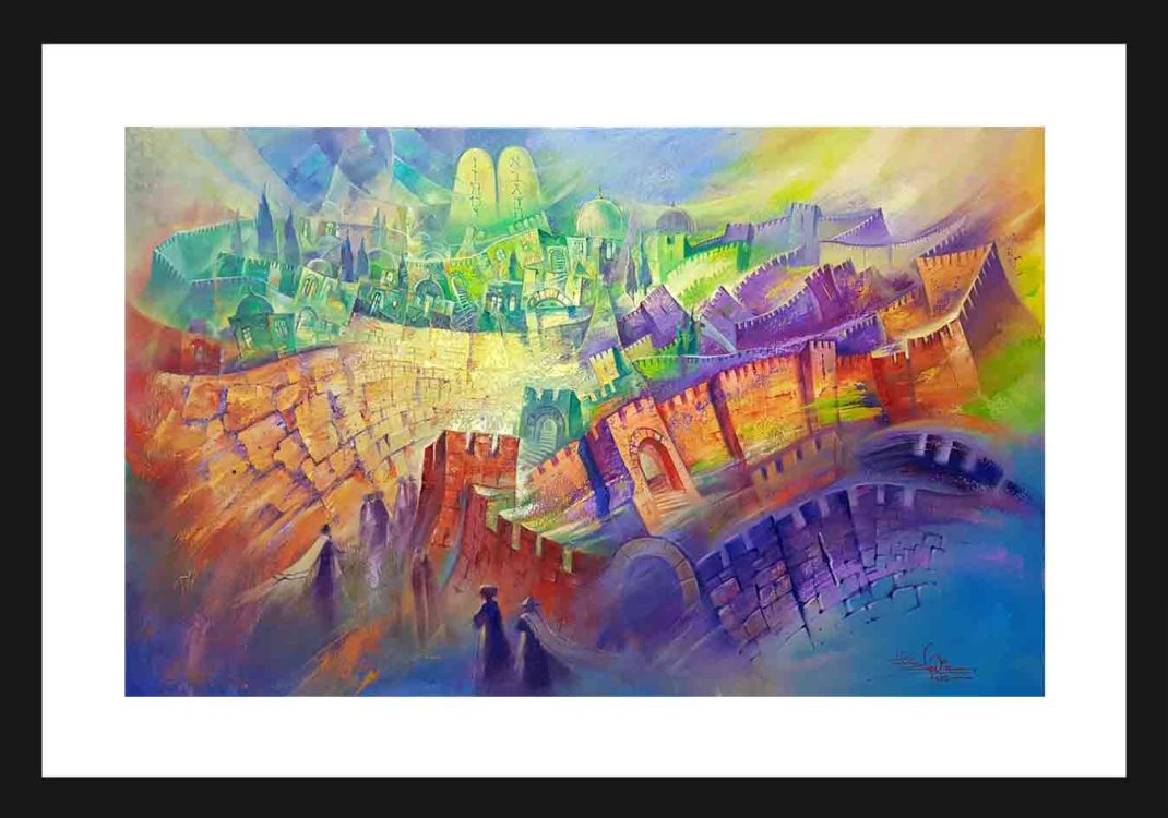modern jerusalem painting
