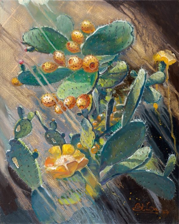 Tzabar, Painting by Alex Levin