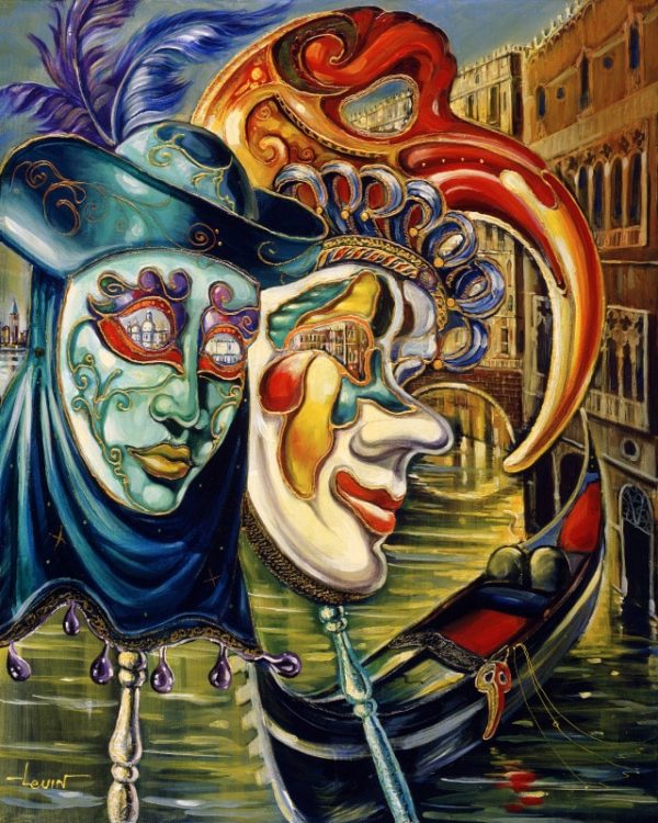 Venice Mask painting