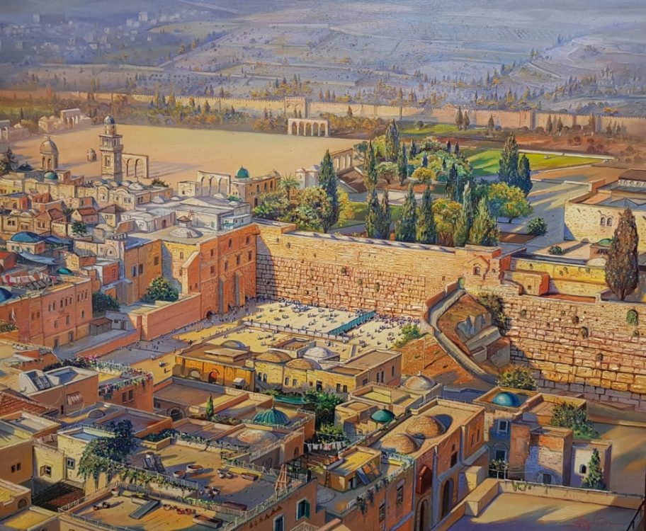 Jerusalem and Jewish Paintings