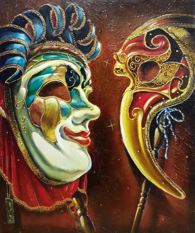 Venice Carnival Paintings