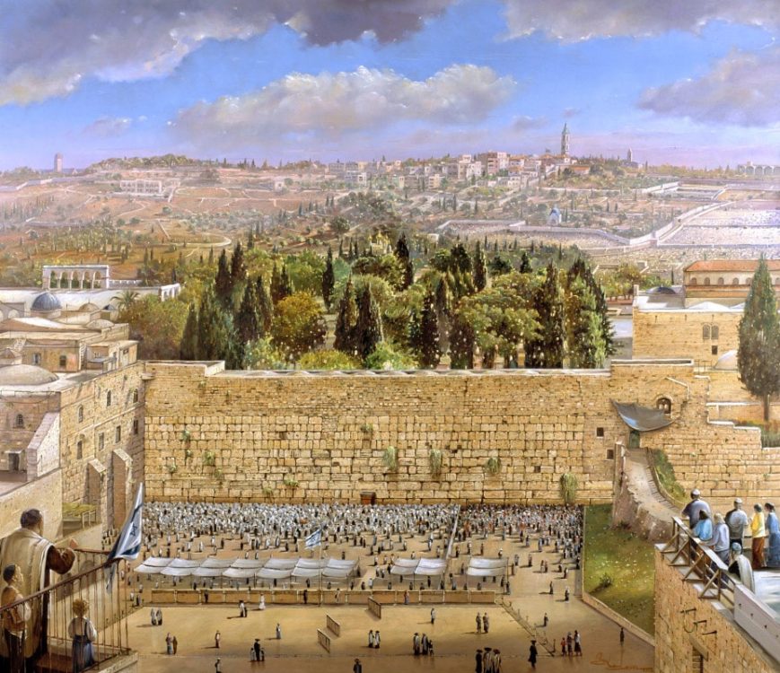 kotel painting