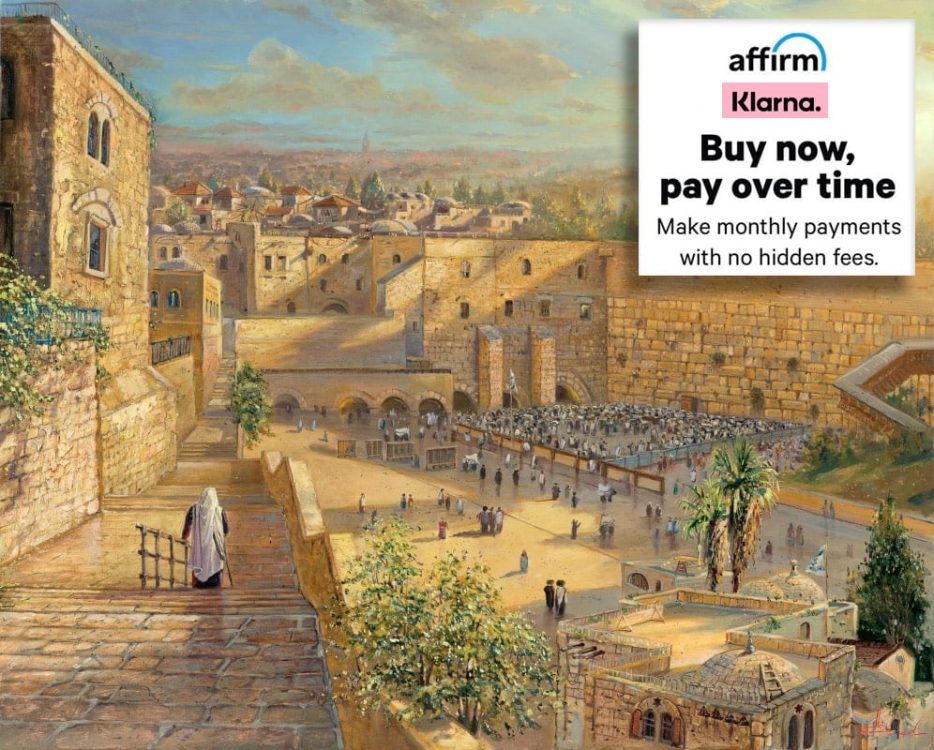 buy jewish painting now and pay later