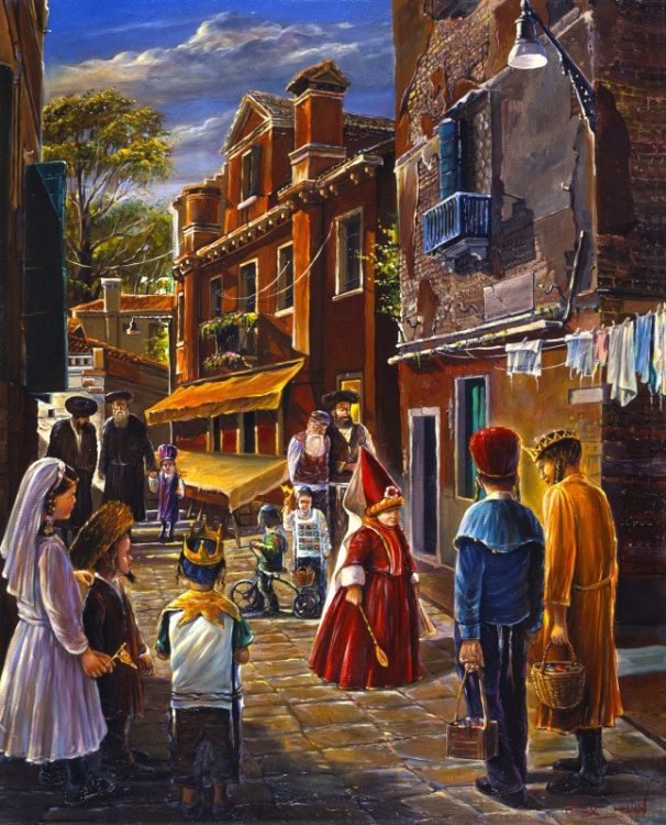 purim painting