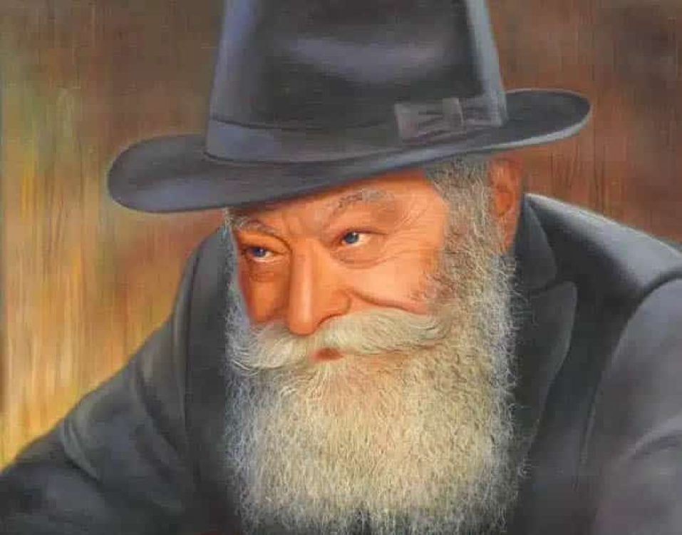 lubavitcher rebbe paintings