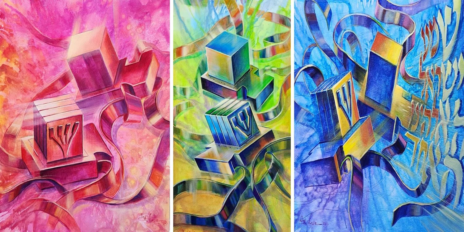 paintings of tefillins