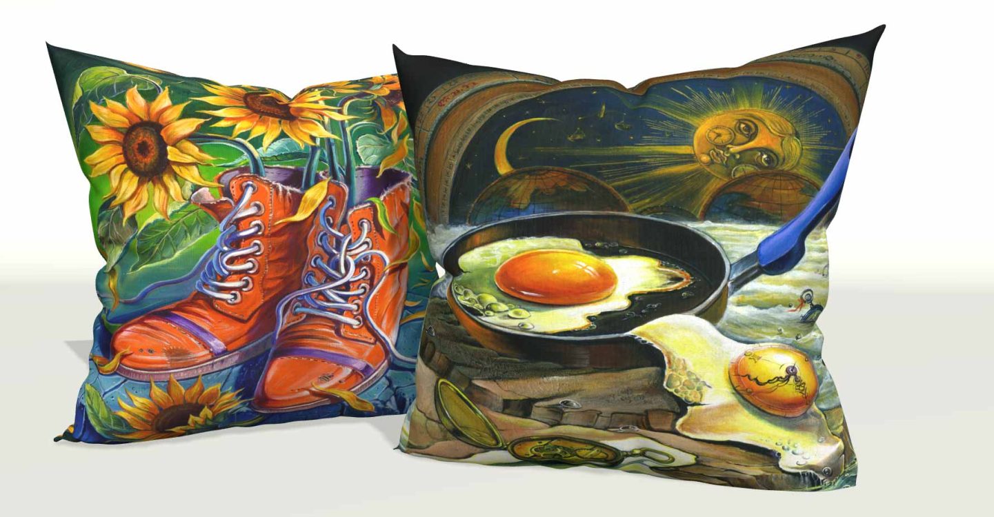 Modern abstract Pillows