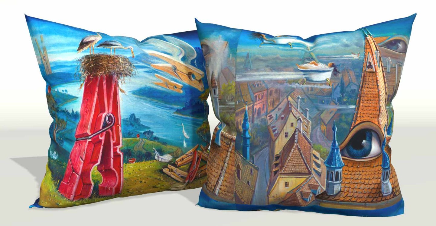 Modern abstract Pillows