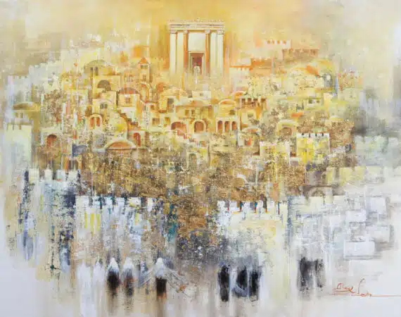CONTEMPORARY Jerusalem and Judaica PAINTINGS