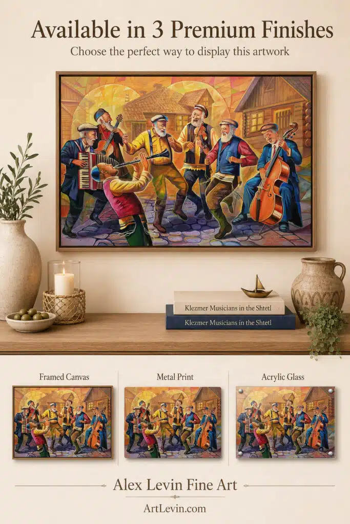 painting Klezmer Musicians