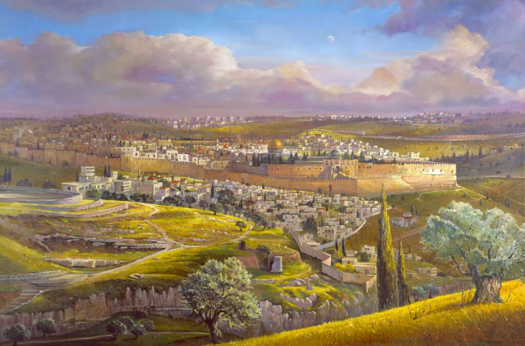 Light of Jerusalem Alex Levin