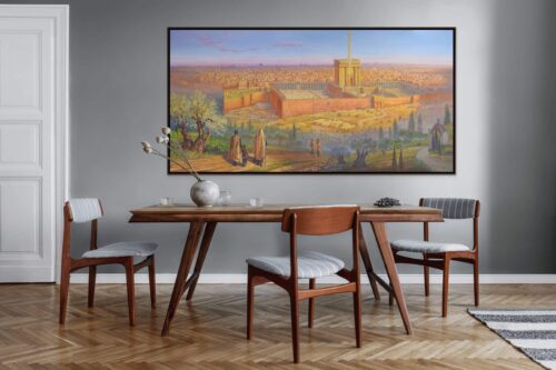 Jerusalem Temple wall decor